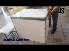 Insulated Medical Cool Box 260L Large For Cold Chain Transportation