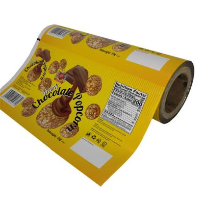 China Food grade ice cream popcorn snack stretch film moisture proof packaging roll metallized smell proof BOPP vmpet film for sale