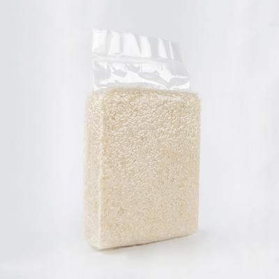 China Barrier oxygen barrier 7 layer coextrusion nylon pe plastic layflat tubular vacuum bags for rice packaging for sale