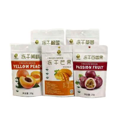 China Barrier Custom Stand Up Pouch Bag Dried Fruit Bag For Different Fruits for sale