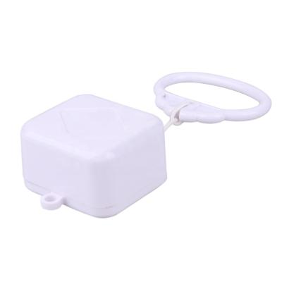 China Baby Ages 0-3 Years Old Plastic Music Box String Pull String Music Box with Motion Pull String Musical Music Box in White Plastic Box for Plush Toys for sale