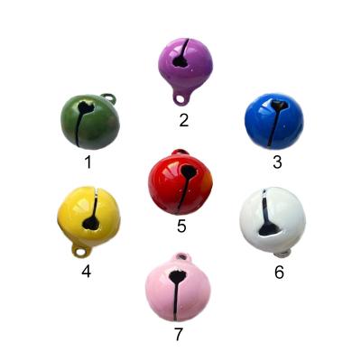 China Europe 10-14mm Jingle Bells Multi-Color Colorful Tiny Bells for sale