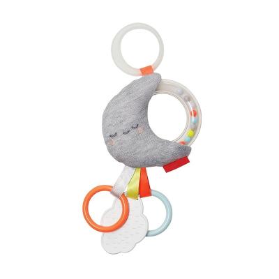 China Soft Toy TeethingRoundConnectingRingforbabiesbabychewtoysbabyCarSeatTravelsToysLinksRattleStrollersToysforInfant for sale