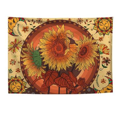 China American Style Square Home Modern Psychedelic Tapestry Modern Simplicity Decor Hanging Finished Tapestry for sale