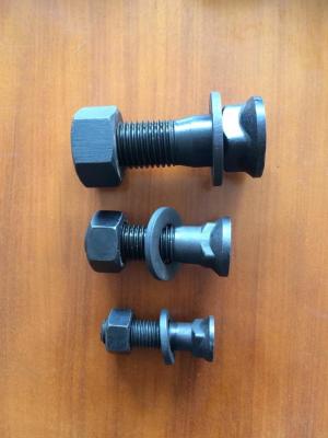 China Black Oxygen Surface Track Bolts And Nuts 4F3650 Bulldozer Excavator Spare Parts for sale