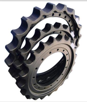 China Black Color Excavator Sprocket Wheel Undercarriage Parts for sale