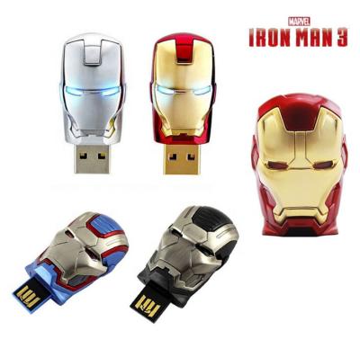 China Iron Man Iron Man Promotion Gift USB Flash Drive for sale