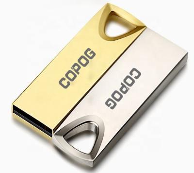 China Rectangle New Design Promotion Gift Chain Key USB Flash Drive for sale