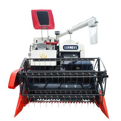 China Multifunction 88HP 102HP Rice Wheat And Soybean Combine Harvester for sale