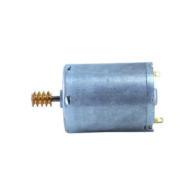 China Drip-proof YiFeng 370 Mini worm Motor DC 12 Volt 3V 6V 24V High Torque Low Speed Engine 12v Gear Motor 370 motor with worm gear for sale