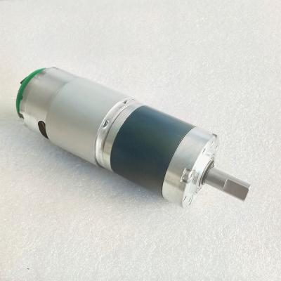 China Drip-proof Low Speed High Torque Low noise 36GP-555 DC Planetary Gear Motor reduction gearbox Motor for sale