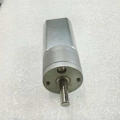 China Drip-proof Permanent magnet gear motor high torque long lifetime dc circular gear motor 6v 12v spur geared motor for sale