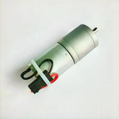 China Drip-proof 25GA 370 24V DC Gear Motor With Encoder Speed Measuring Code high quality low speed reducer motor for sale