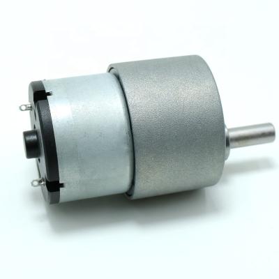 China Drip-proof 6v 12v dc gear motor 37GB 520 micro electric motor 37mm low speed high torque dc motor for electric BBQ grill for sale