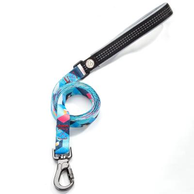 China Fashionable Luxury Premium Nylon Quick Release R Series Memphis Dog Leash Traction Ropes for sale