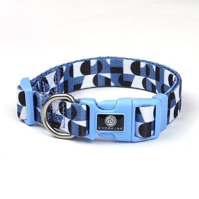 China Luxury Quick Release R Series Slow Future Series Pet Collar Dog Collar Fashionable Premium Nylon Cat Collar for sale