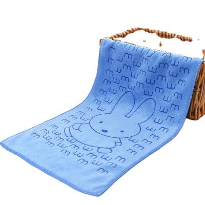 China OEM Microfiber home custom towel soft towel for kids toalla de microfibra for sale