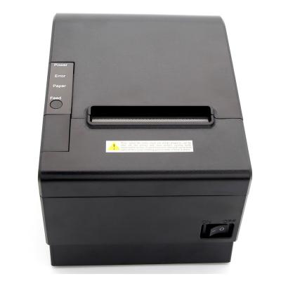 China 3 Inch 80mm POS Cutter Black And White High Speed ​​Automatic Thermal Receipt Printer for sale