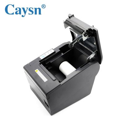 China Black And White 3inch Receipt Thermal Printer With Wall Hanging 80mm POS Thermal Printer With Auto Cutter for sale