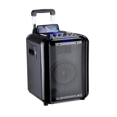 China High Quality Hot Selling Function Phone Rechargeable Battery Stage Led Speaker Trolley Party Wireless Mobile 8 Inch 10 Inch Noise Loudspeaker for sale