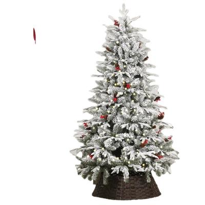 China PE/PVC 1.5m 1.8m 2.1m Christmas tree Christmas tree Household snow Christmas tree for sale