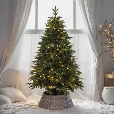 China PE/PVC 1.8m luxury Christmas tree PEPVC mixed Christmas window home shopping mall villa decoration for sale