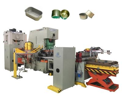 China Automatic Food Can Making Machine Equipment For The Production Of Tin Cans for sale