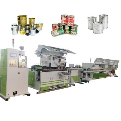 China Commodity Competitive 3-Piece Tin Can Production Line/Can /Aerosol Milk Powder Tin Can Body Making Machine for sale