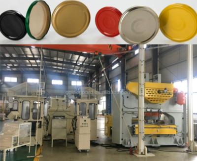 China Competitive Semi-automatic Food Twist Off Cap Making Machine Glass Bottle Jar Metal Hook Cap Making Production Line for sale