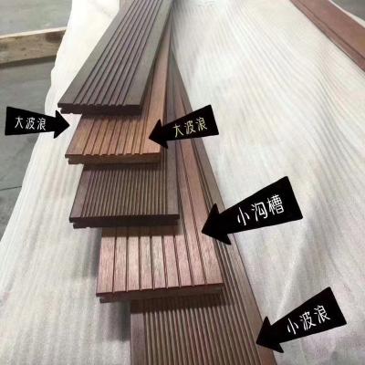 China Standard Groove of Traditional Outdoor Bamboo Decking/Flat/Small Groove Floor/V-groove Bamboo Decking for sale