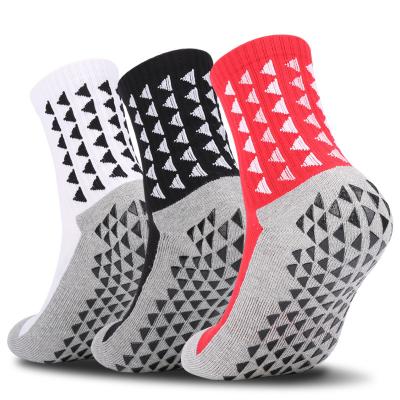 China Viable Manufacturers Supply High Quality Custom Non Slip Mens Football Sports Socks Wholesale for sale