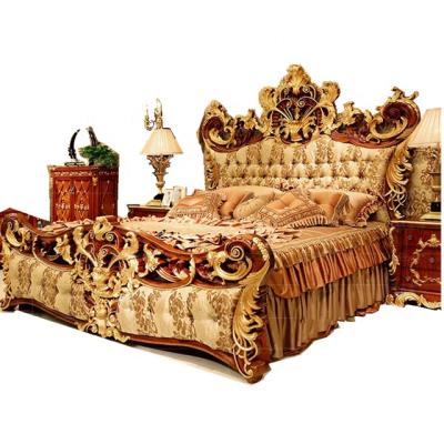 China Large Wooden Bedrooms Full Sets Smart Bedroom Furniture Antique Arabic Bedroom Furniture for sale