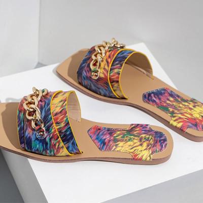 China Fashion Trend Promotion Fashion Women's Slippers Ladies Slippers for sale