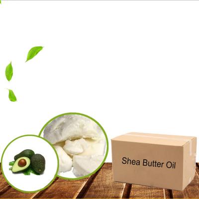 China Skin Revitalizer OEM/ODM Pure Organic Aceite Shea Butter Body Raw Bulk Cream Making Unrefined Shea Butter Oil For Cosmetics Making for sale