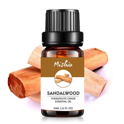 China Skin Revitalizer OEM/ODM Aceites 10ml Sandalwood Essence Private Label Pure Aromatherapy Essential Oil for sale