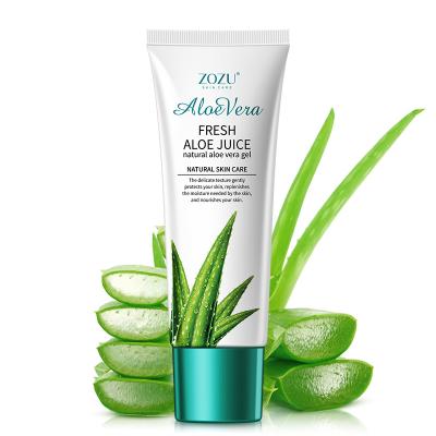 China Deep Repair Fade Scars Aloe Vera Moisturizer OEM Hydration Face Cream Acne Treatment Gel After Sunburn Skin Face Sooth Moisturizer for sale