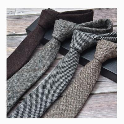 China High Quality 100% Wool Wool Ties Tie For Men for sale