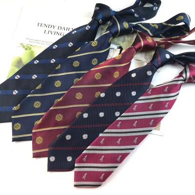 China high quality 100%silk 100% silk tie with custom label twill texture Corbatas handmade Custom Men's Logo Tie for sale