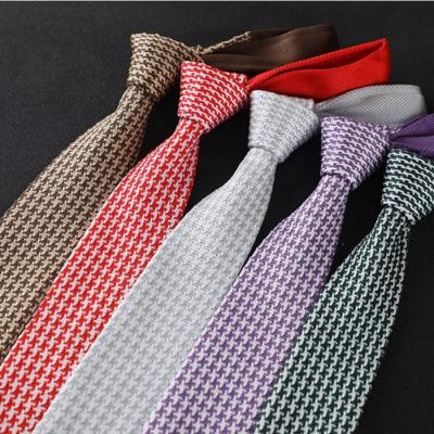 China 100 % Polyester China Manufacturer Fast Delivery Wholesale Knitted Tie Men Knit Tie for sale