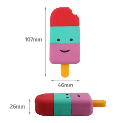 China No Noise Creative Portable Custom Wireless Speaker Mini Ice Cream Shape Speaker Gift Promotional Items for sale