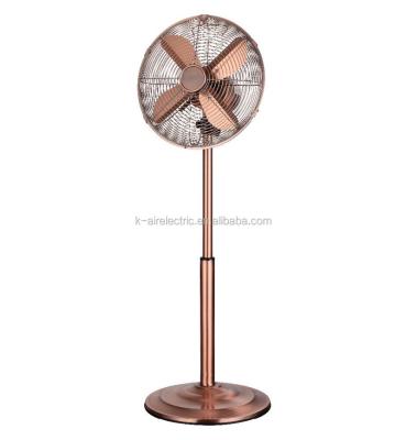 China 3 SPEED 12 Inch Metal Pedestal Stand Silent Fans Retro for sale