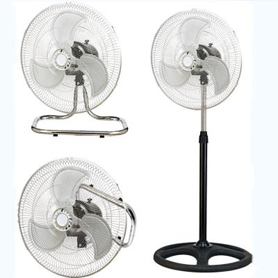 China CE 220V Hotel Electric Fan Supplier Commercial 18 Inch Electric Floor Fan 3 In 1 Manufacturer for sale