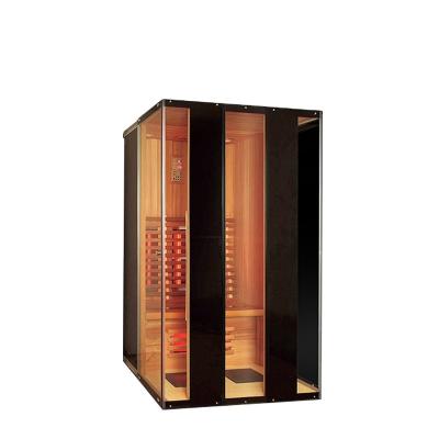 China Modern Style Infared Computer Control Panel Sauna Room Movable Sauna Room for sale