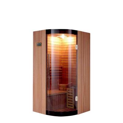 China Computer Control Panel 2015 High Technology Far Infrared Two Person Sauna Room Lose Weight for sale