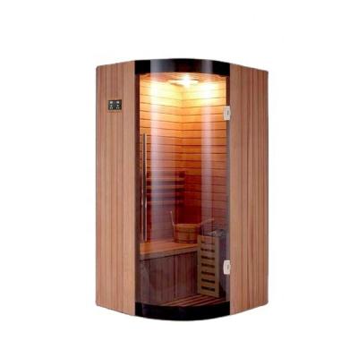 China 2022 Computer Control Panel Best Selling Wooden Portable Infrared Sauna for sale