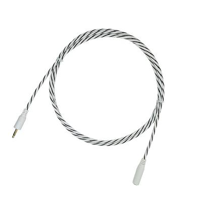 China Polyethylene + Alloy Wire GDL3 White Water Immersion Conductive Sense Line 4 Mm Leak Detection Cable 2pins Water Leak Detection Cable Liquid Line Sensor Leak Prob for sale