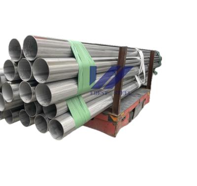 Chine Pipe sanitaire en acier inoxydable SS soudé pour l'industrie textile à vendre