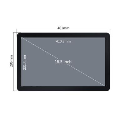 China Customized Industrial Size 15 15.6 18.5 21.5 24inch Multitouch Projected Capacitive Waterproof Touch Screen Monitor 18.5inch for sale