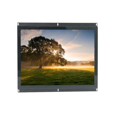 China Industrial Automation Outdoor Sunlight 1000nits Readable15 Inch Recessed Industrial Capacitive Open Frame Touch Panel Waterproof Display Screen for sale