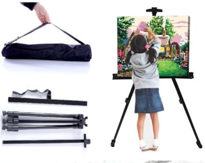 China ZP001 Good Quality Stainless Steel Painting Easel Adjustable Easel All Height Applicable Tripod for sale